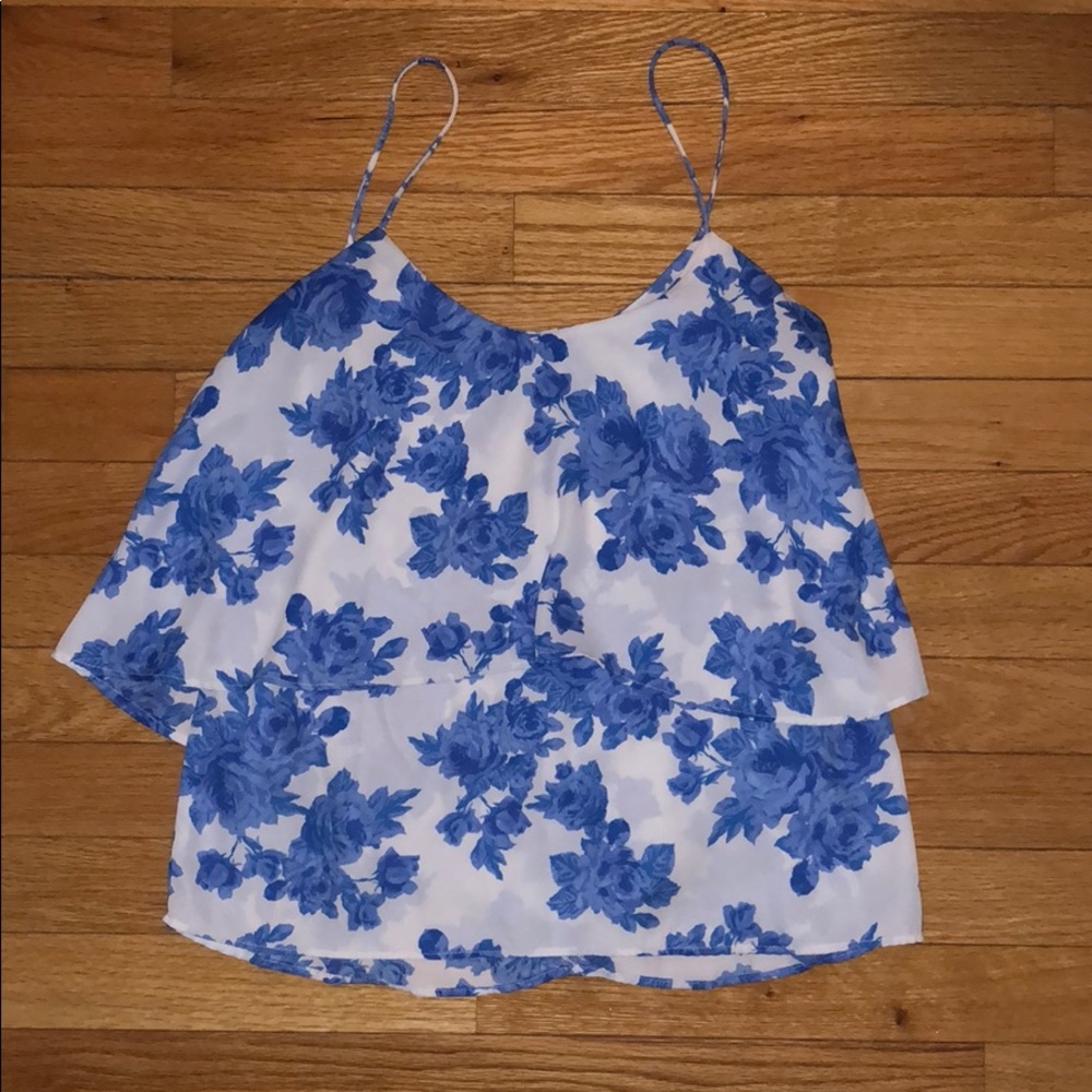 Floral tank top